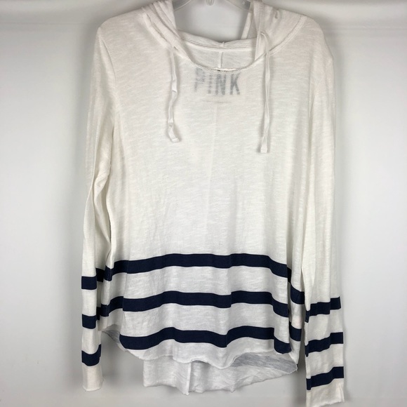 PINK Victoria's Secret Sweaters - PINK Victoria’s Secret Lightweight Hoodie Sweater